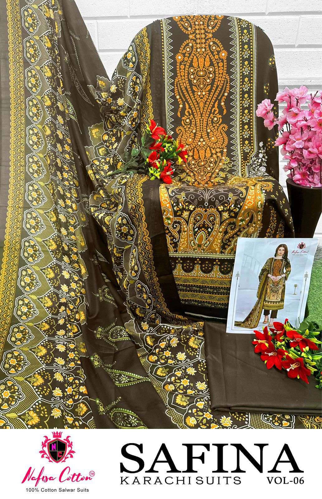 NAFISA COTTON SAFINA VOL 6