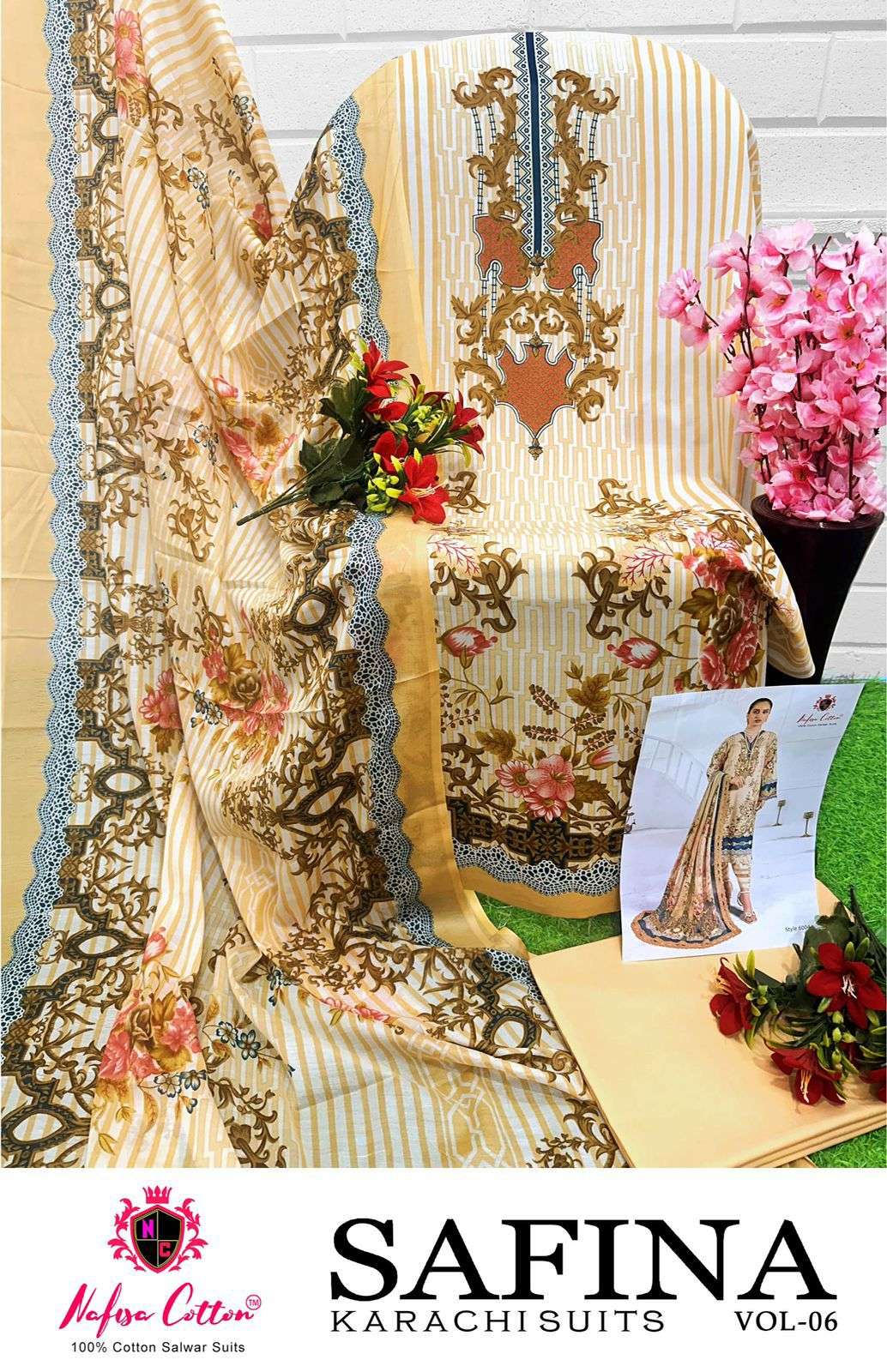 NAFISA COTTON SAFINA VOL 6