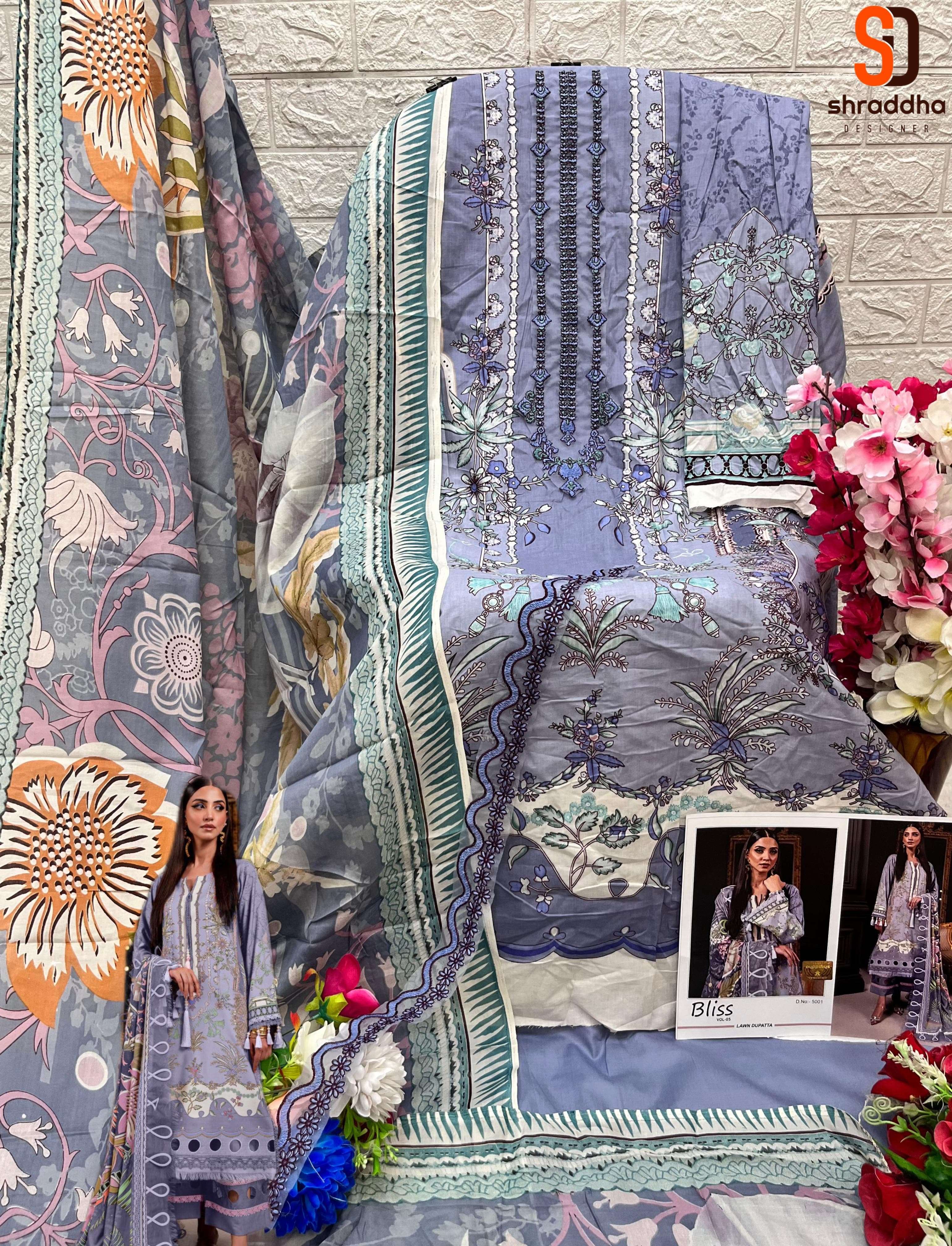 SHRADDHA DESIGNER BLISS VOL 5 