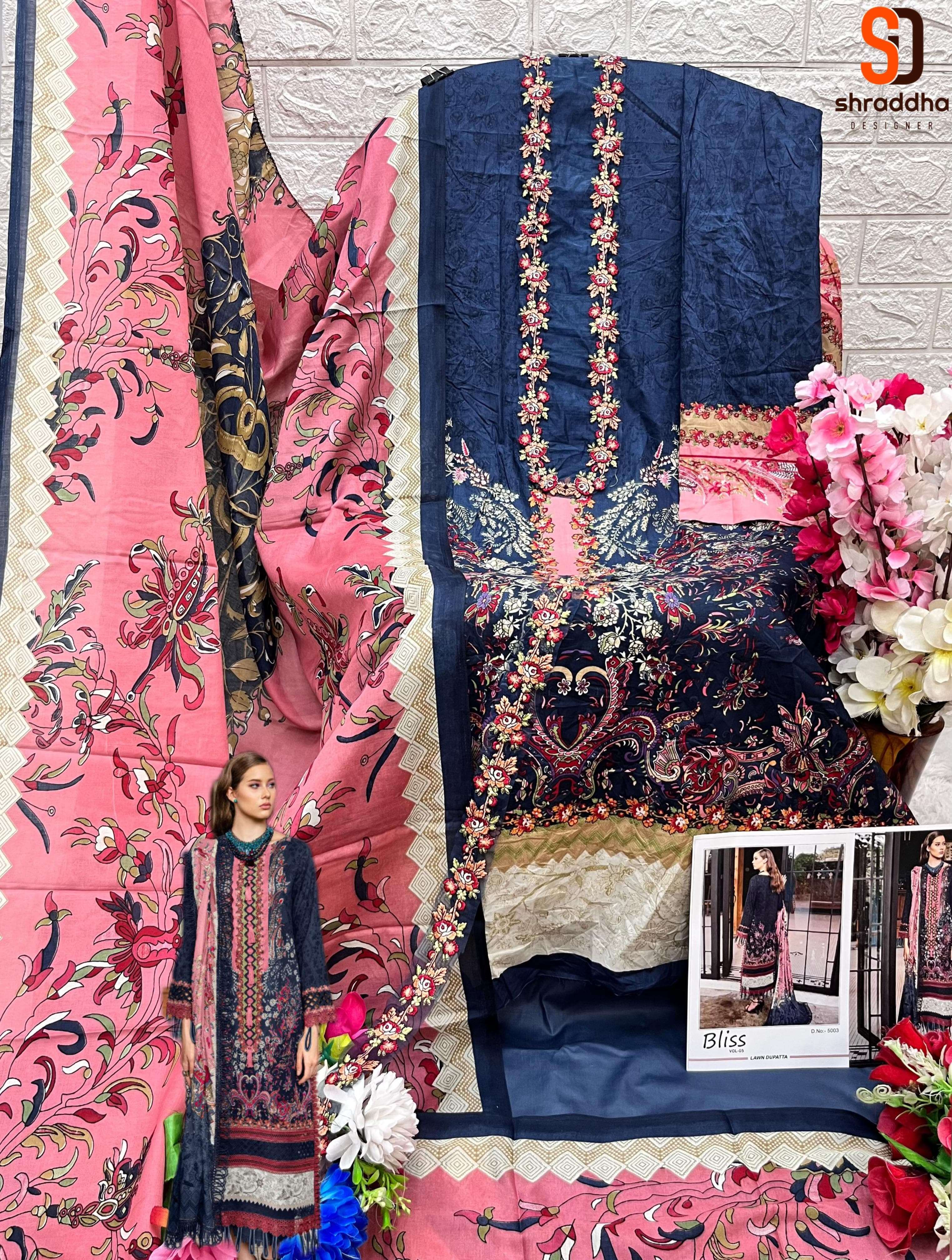 SHRADDHA DESIGNER BLISS VOL 5 