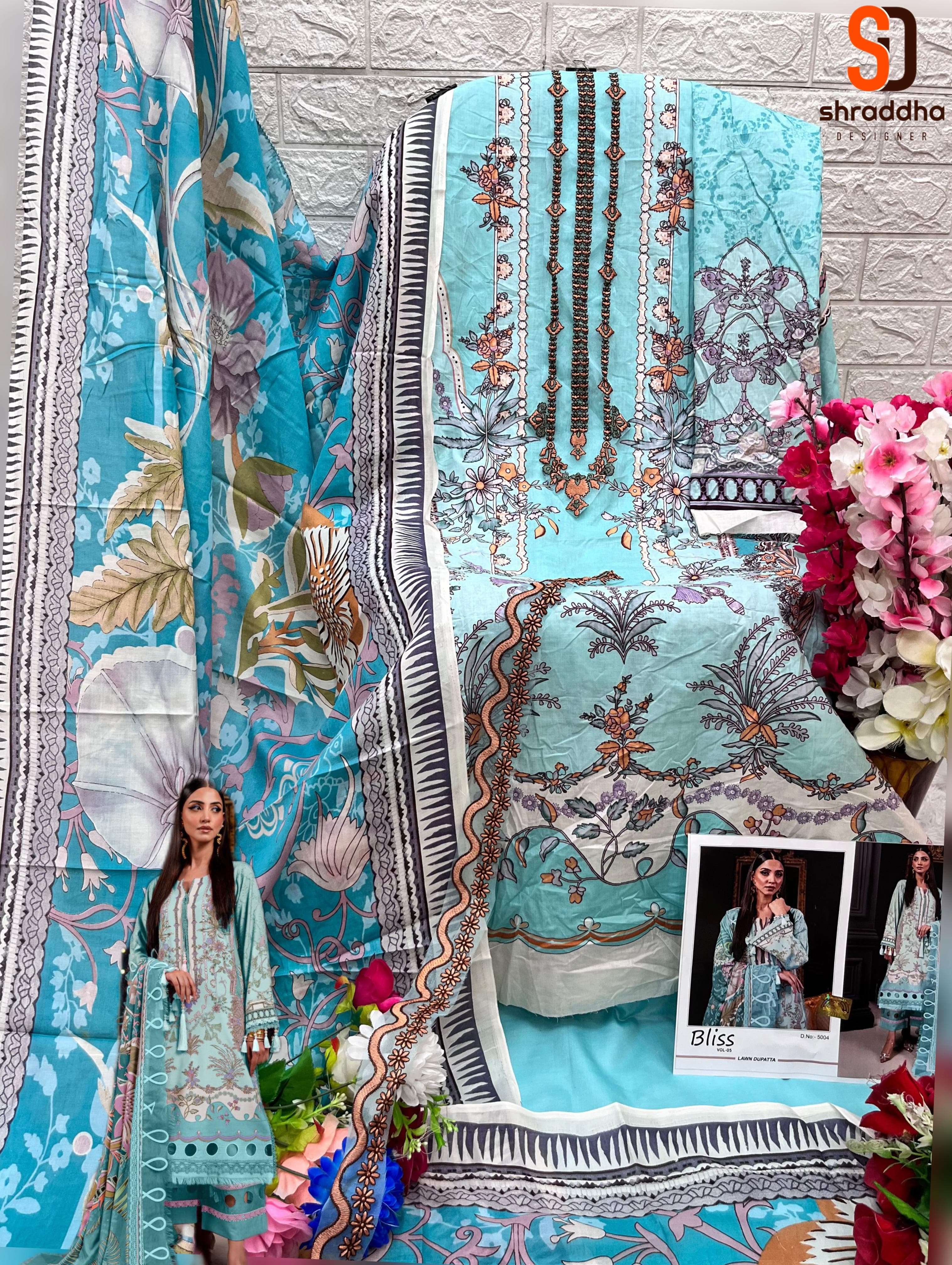 SHRADDHA DESIGNER BLISS VOL 5 