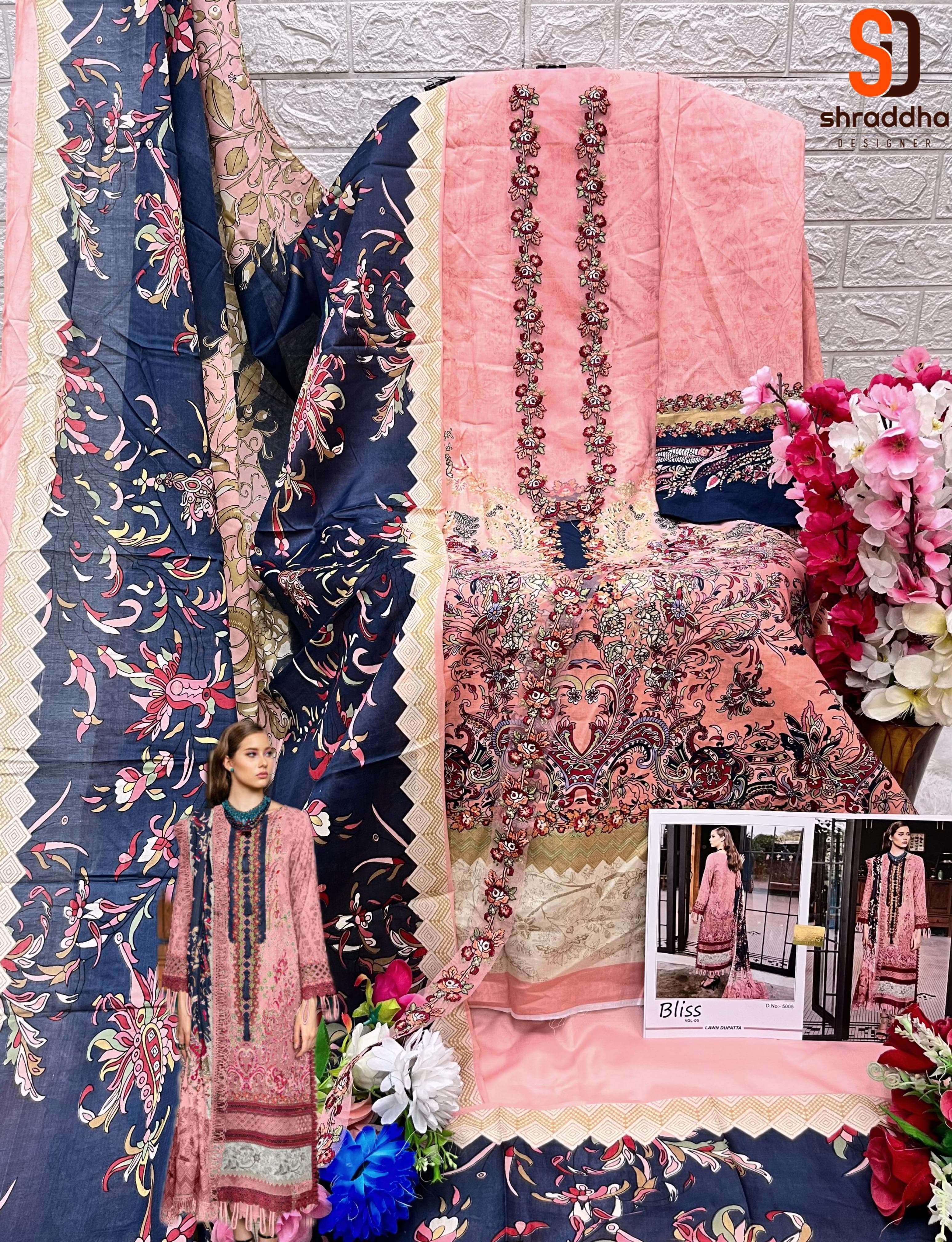 SHRADDHA DESIGNER BLISS VOL 5 