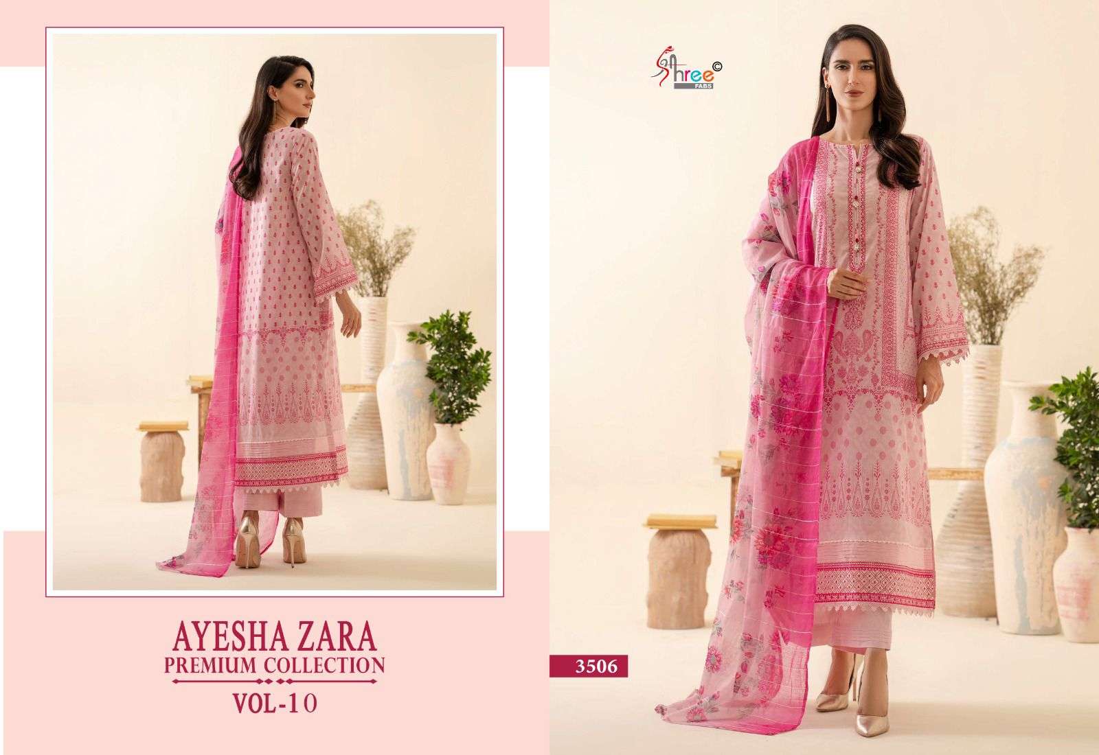 SHREE FAB AYESHA ZARA PREMIUM COLLECTION VOL 10