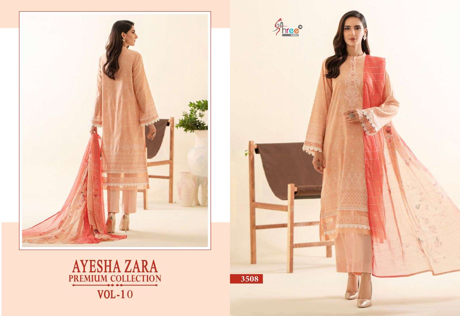 SHREE FAB AYESHA ZARA PREMIUM COLLECTION VOL 10