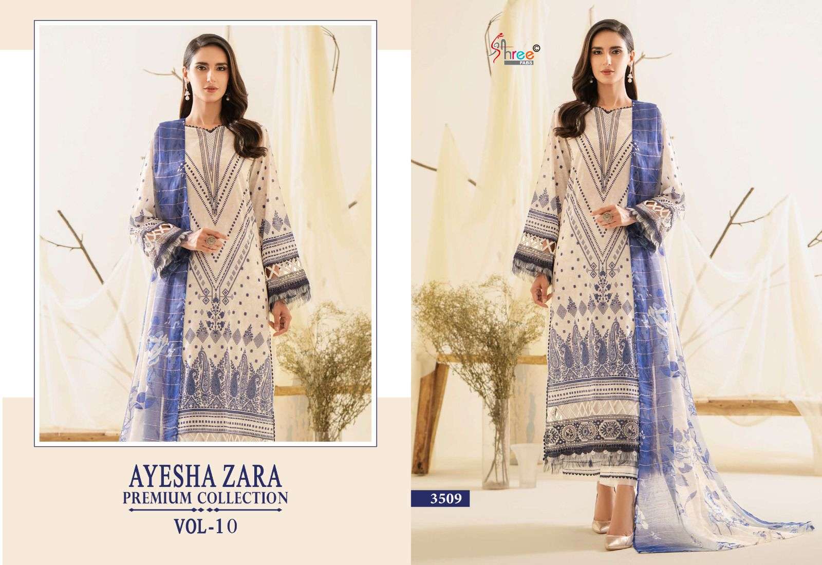 SHREE FAB AYESHA ZARA PREMIUM COLLECTION VOL 10
