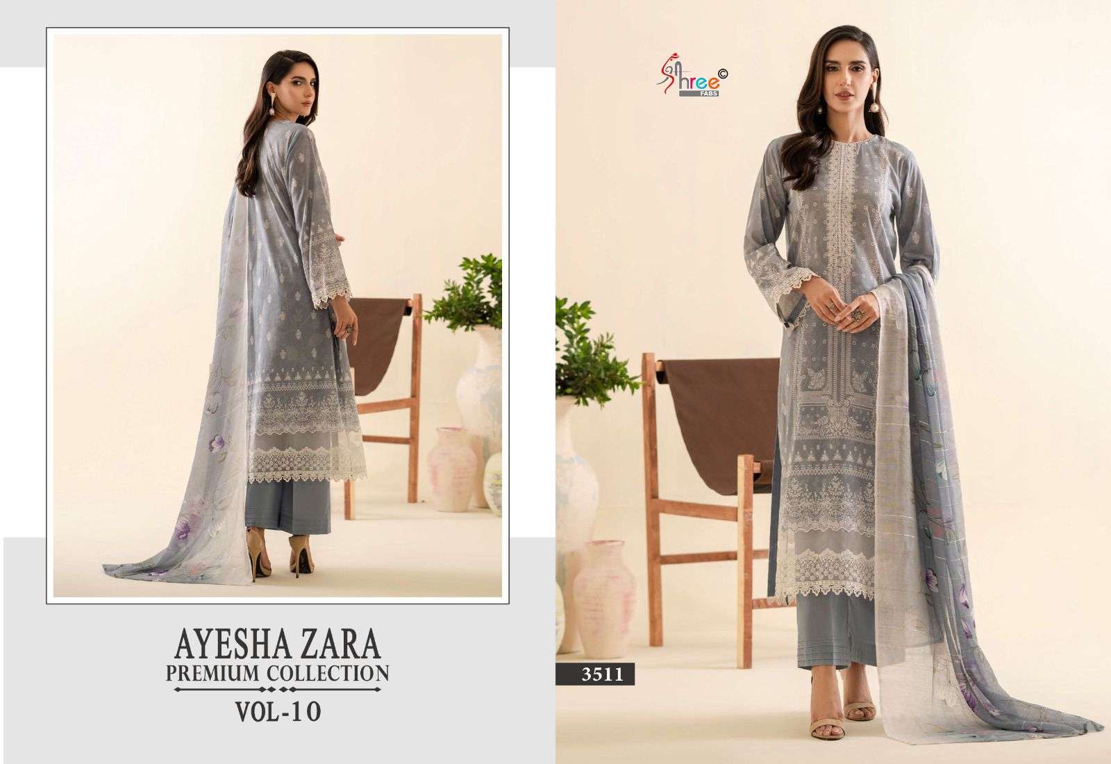 SHREE FAB AYESHA ZARA PREMIUM COLLECTION VOL 10