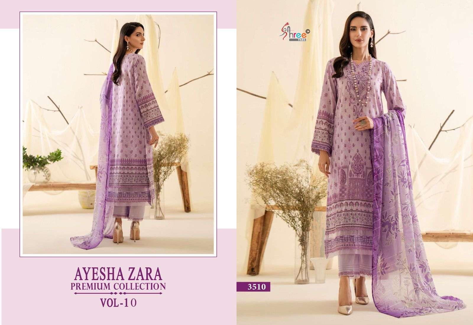 SHREE FAB AYESHA ZARA PREMIUM COLLECTION VOL 10