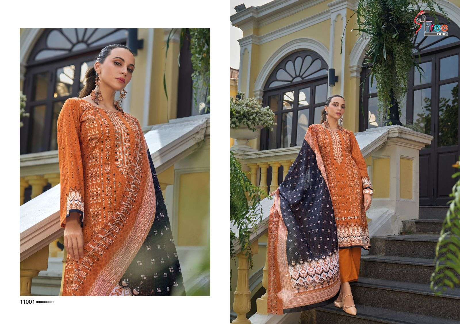 SHREE FABS BIN SAEED LAWN COLLECTION  VOL 11 