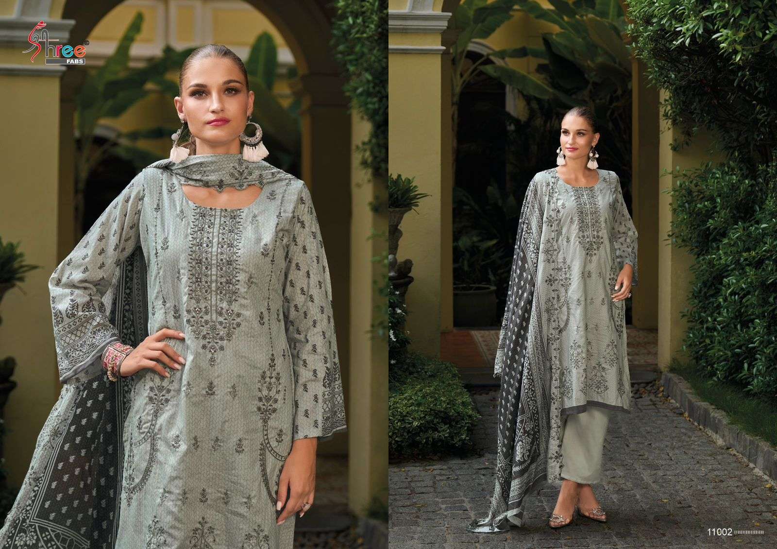 SHREE FABS BIN SAEED LAWN COLLECTION  VOL 11 