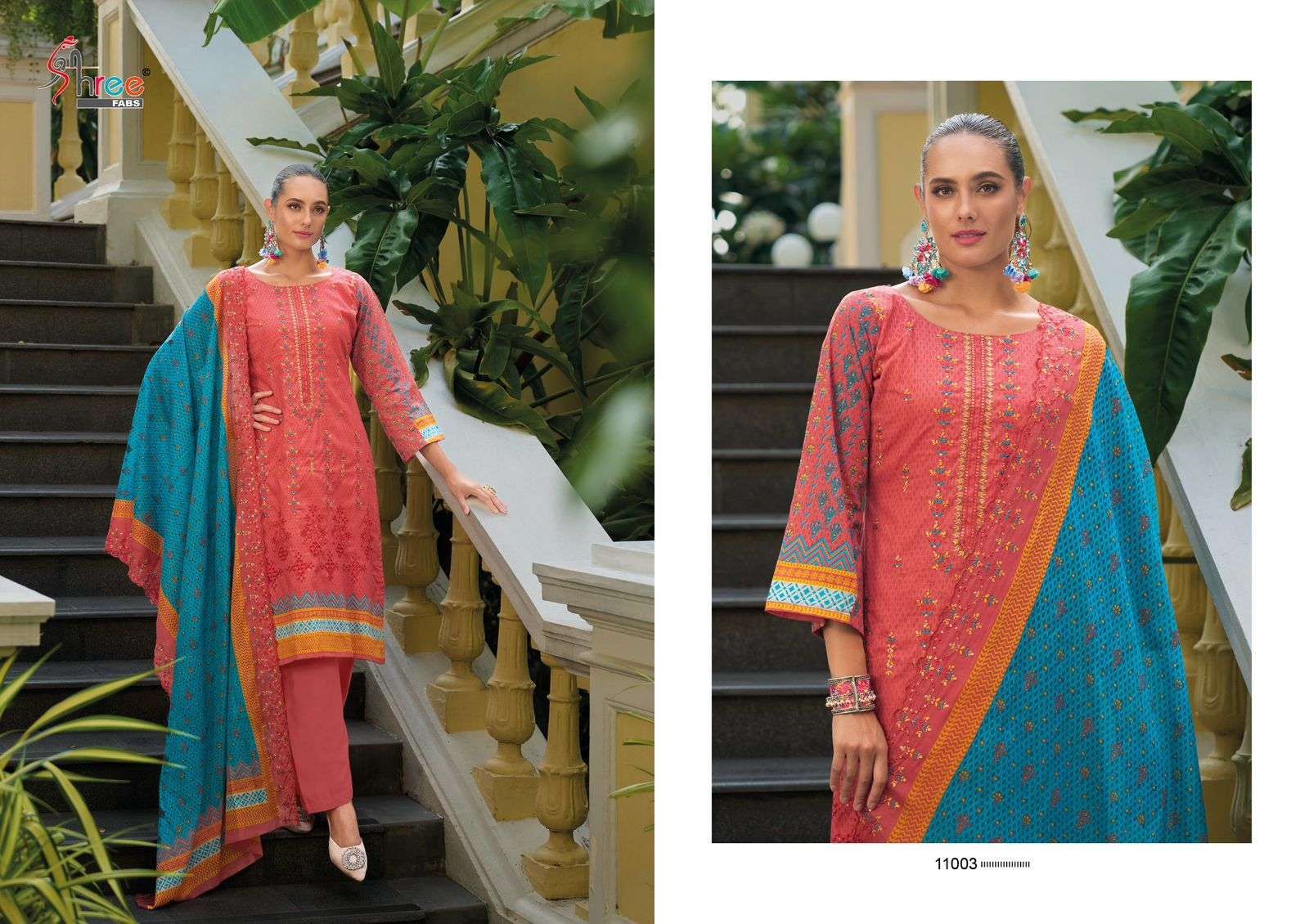 SHREE FABS BIN SAEED LAWN COLLECTION  VOL 11 