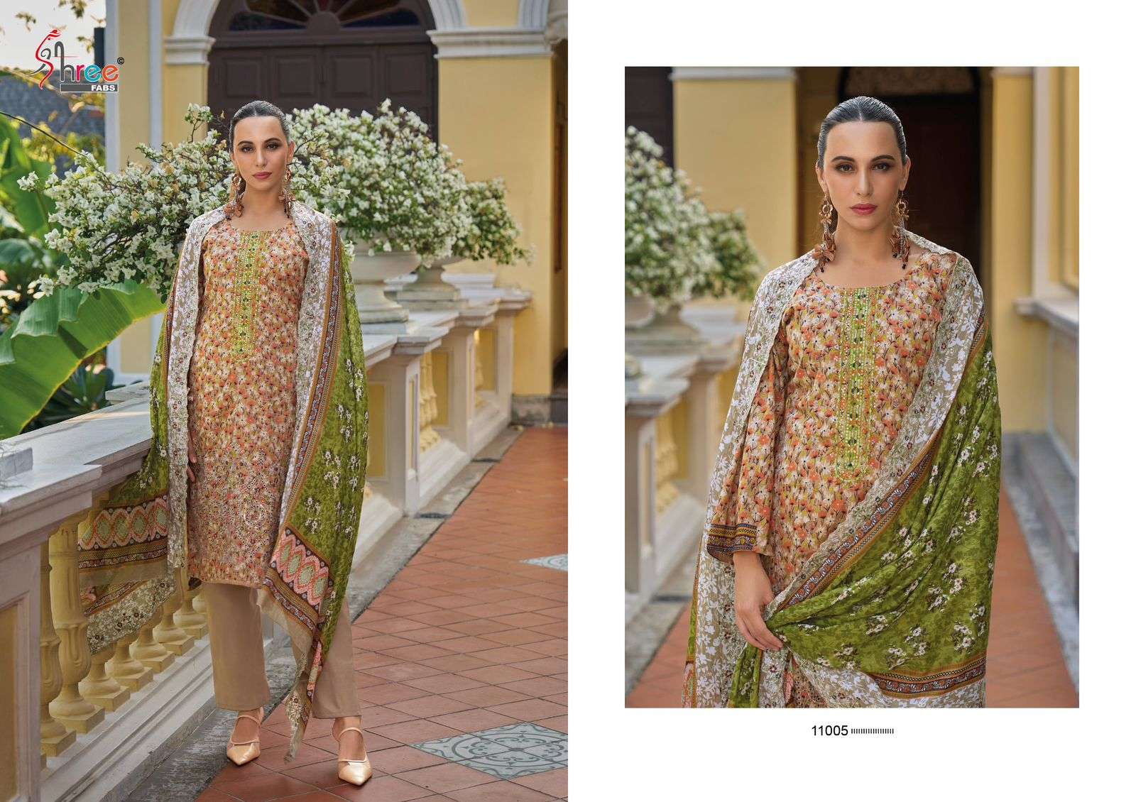 SHREE FABS BIN SAEED LAWN COLLECTION  VOL 11 