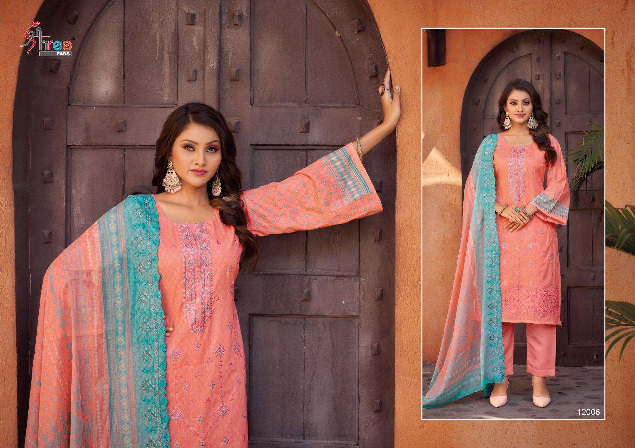 SHREE FABS BIN SAEED LAWN COLLECTION VOL 12 