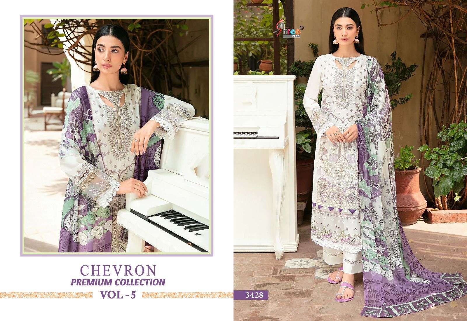 SHREE FABS CHEVRON PREMIUM COLLECTION VOL 5
