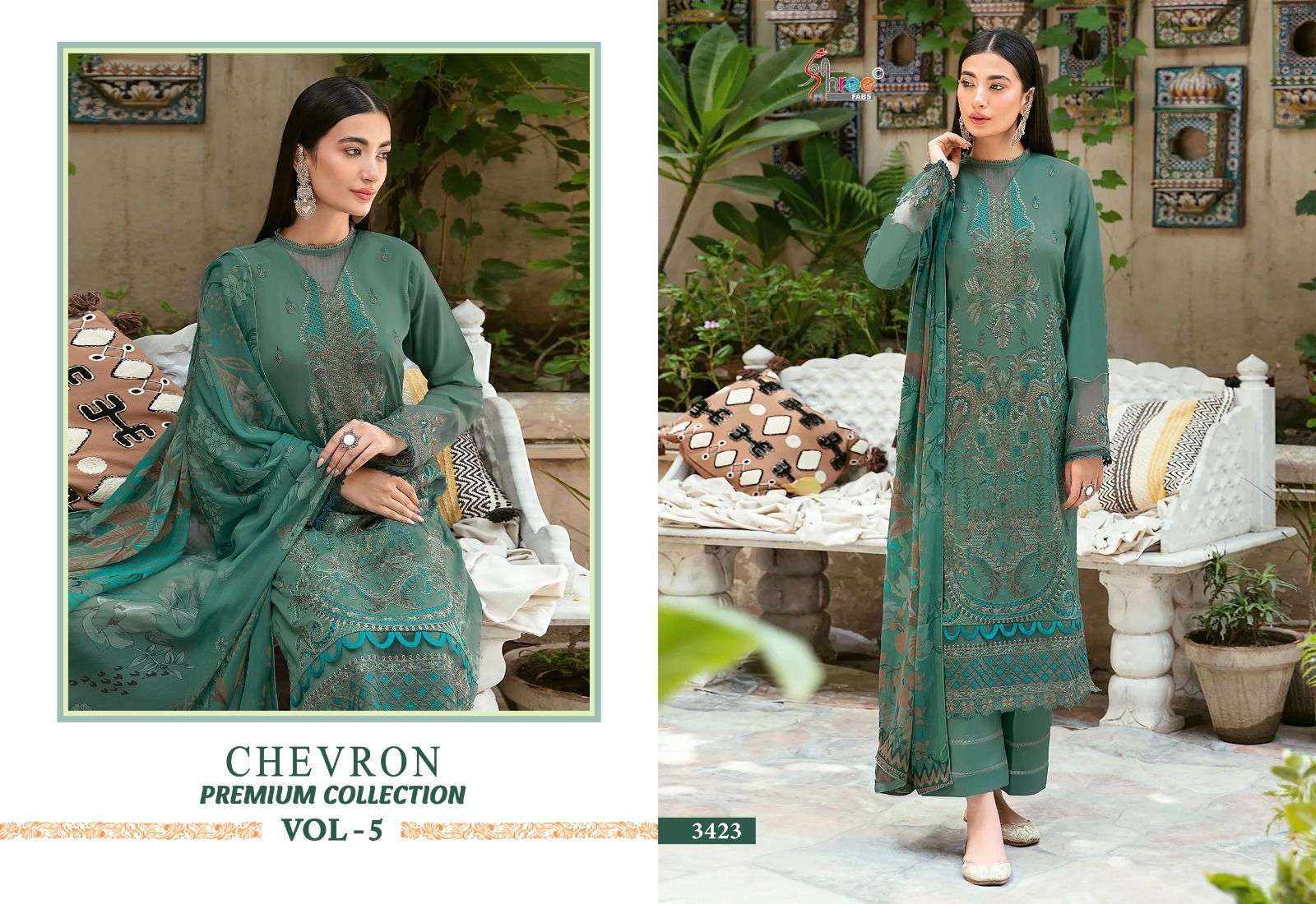 SHREE FABS CHEVRON PREMIUM COLLECTION VOL 5