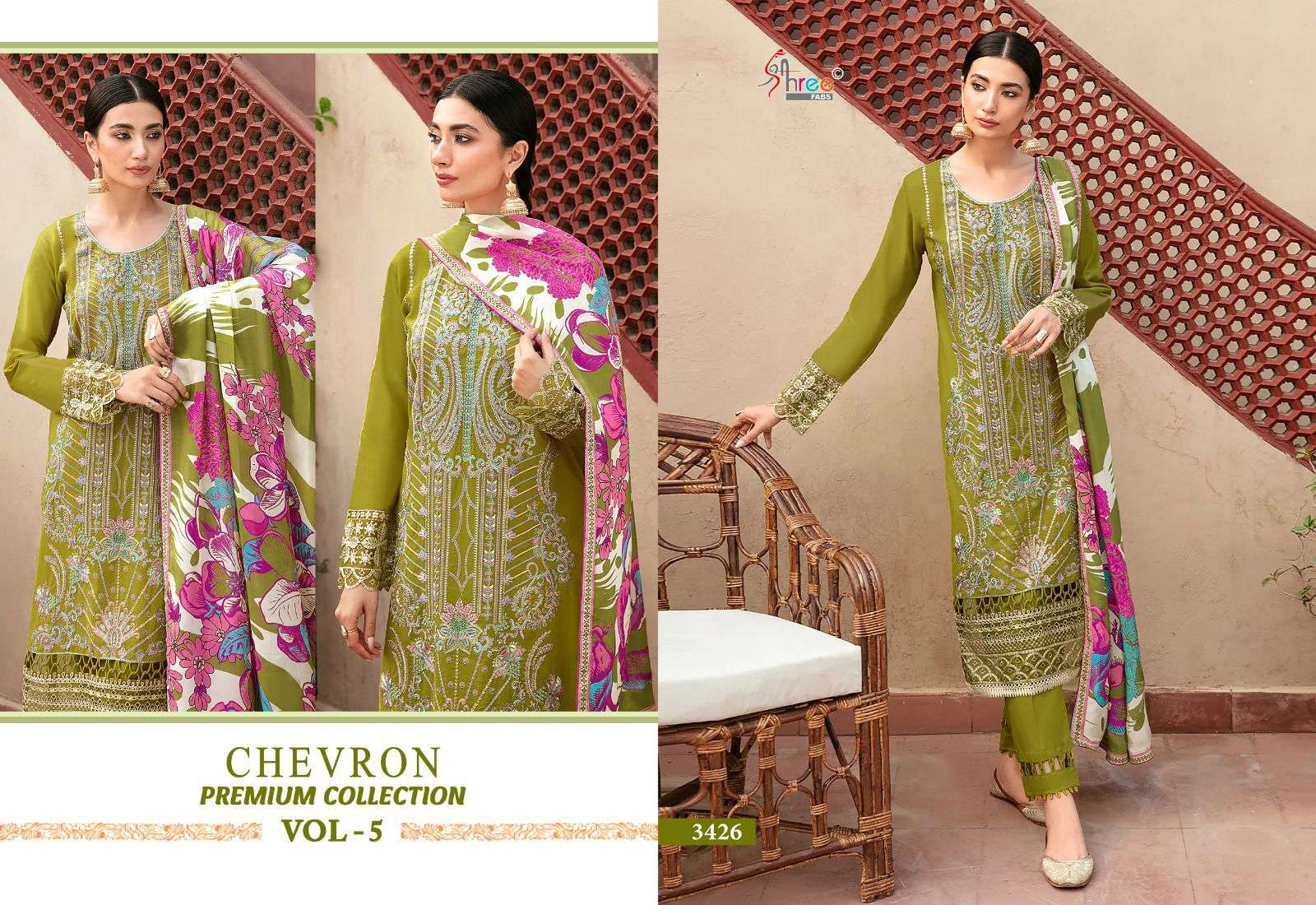 SHREE FABS CHEVRON PREMIUM COLLECTION VOL 5