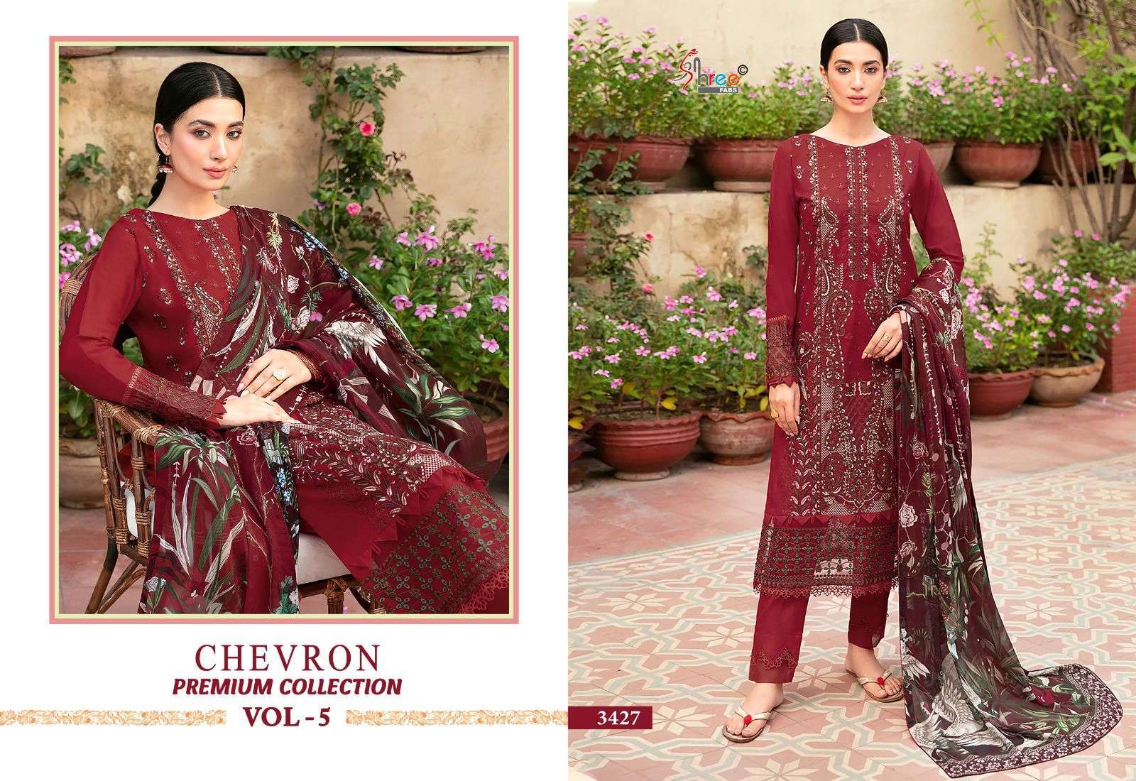 SHREE FABS CHEVRON PREMIUM COLLECTION VOL 5