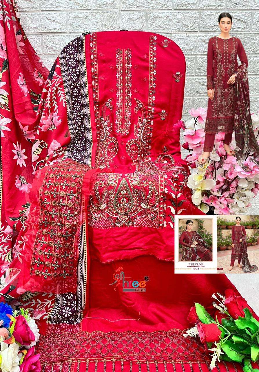 SHREE FABS CHEVRON PREMIUM COLLECTION VOL 5