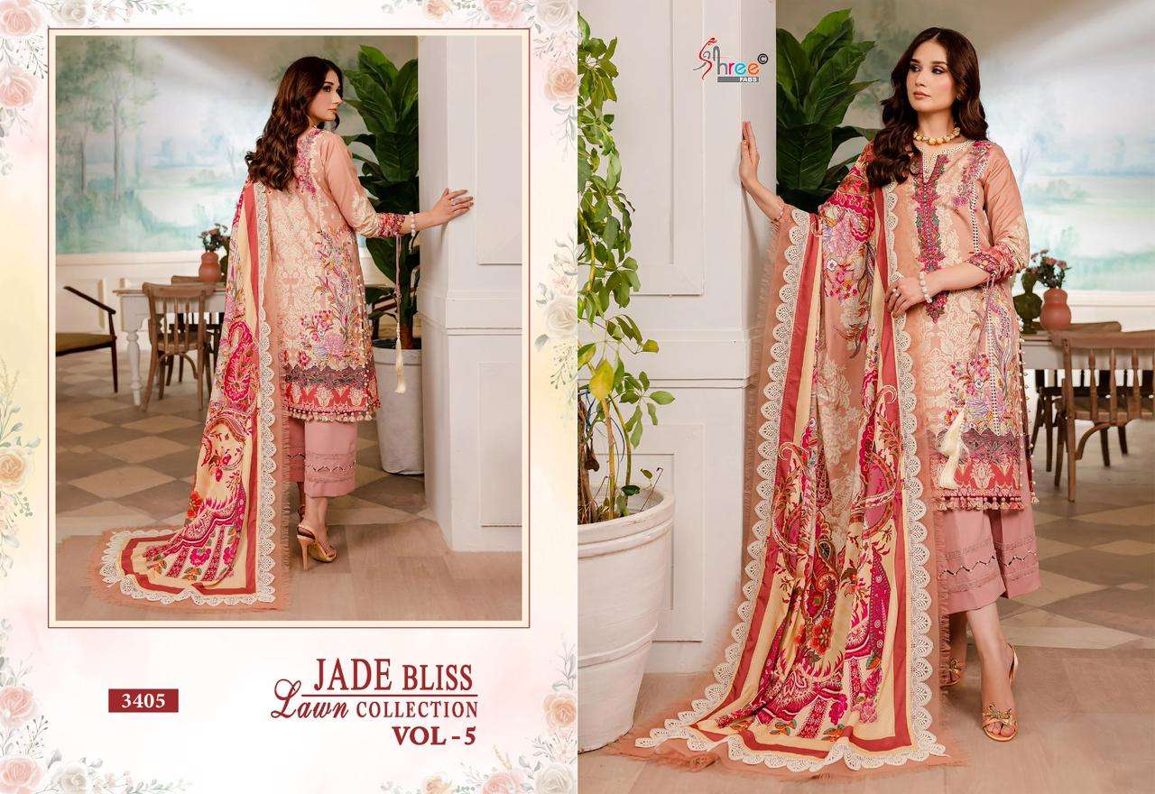 SHREE FABS JADE BLISS LAWN COLLECTION VOL 5