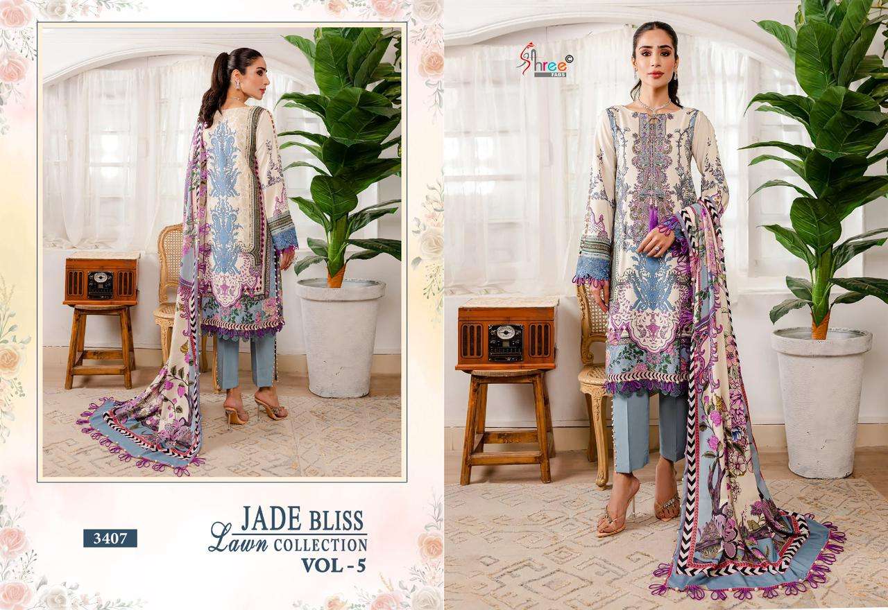 SHREE FABS JADE BLISS LAWN COLLECTION VOL 5