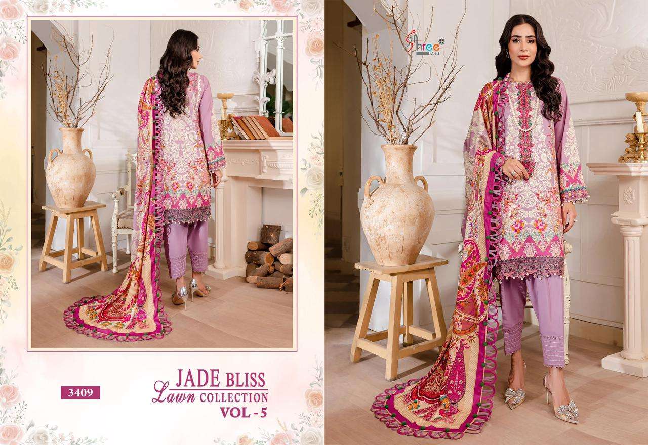 SHREE FABS JADE BLISS LAWN COLLECTION VOL 5