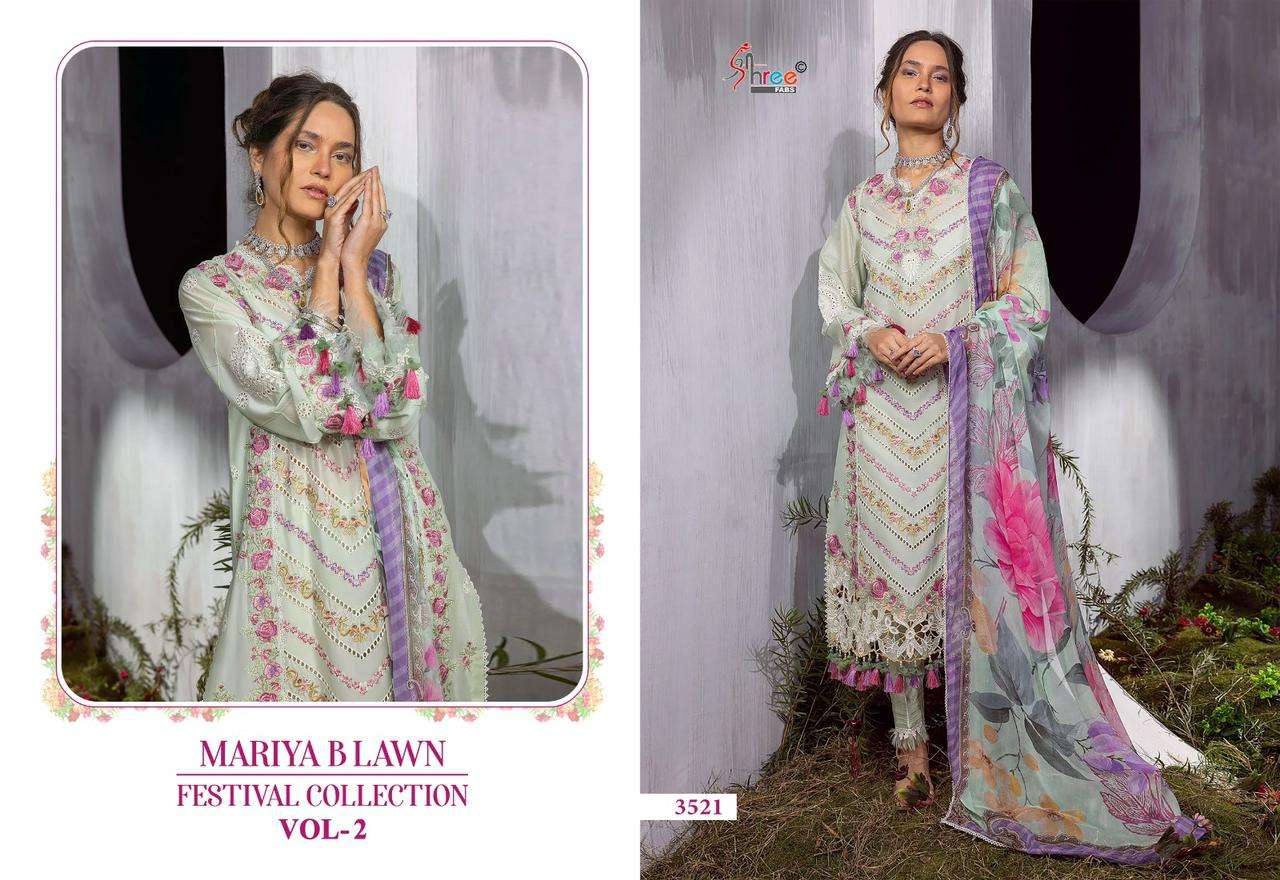 SHREE FABS MARIYA B LAWN FESTIVAL COLLECTION VOL 2