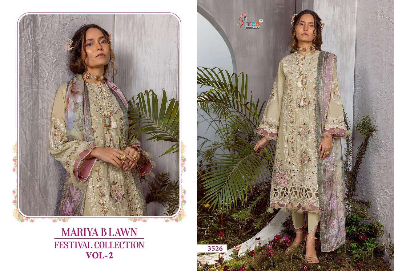 SHREE FABS MARIYA B LAWN FESTIVAL COLLECTION VOL 2