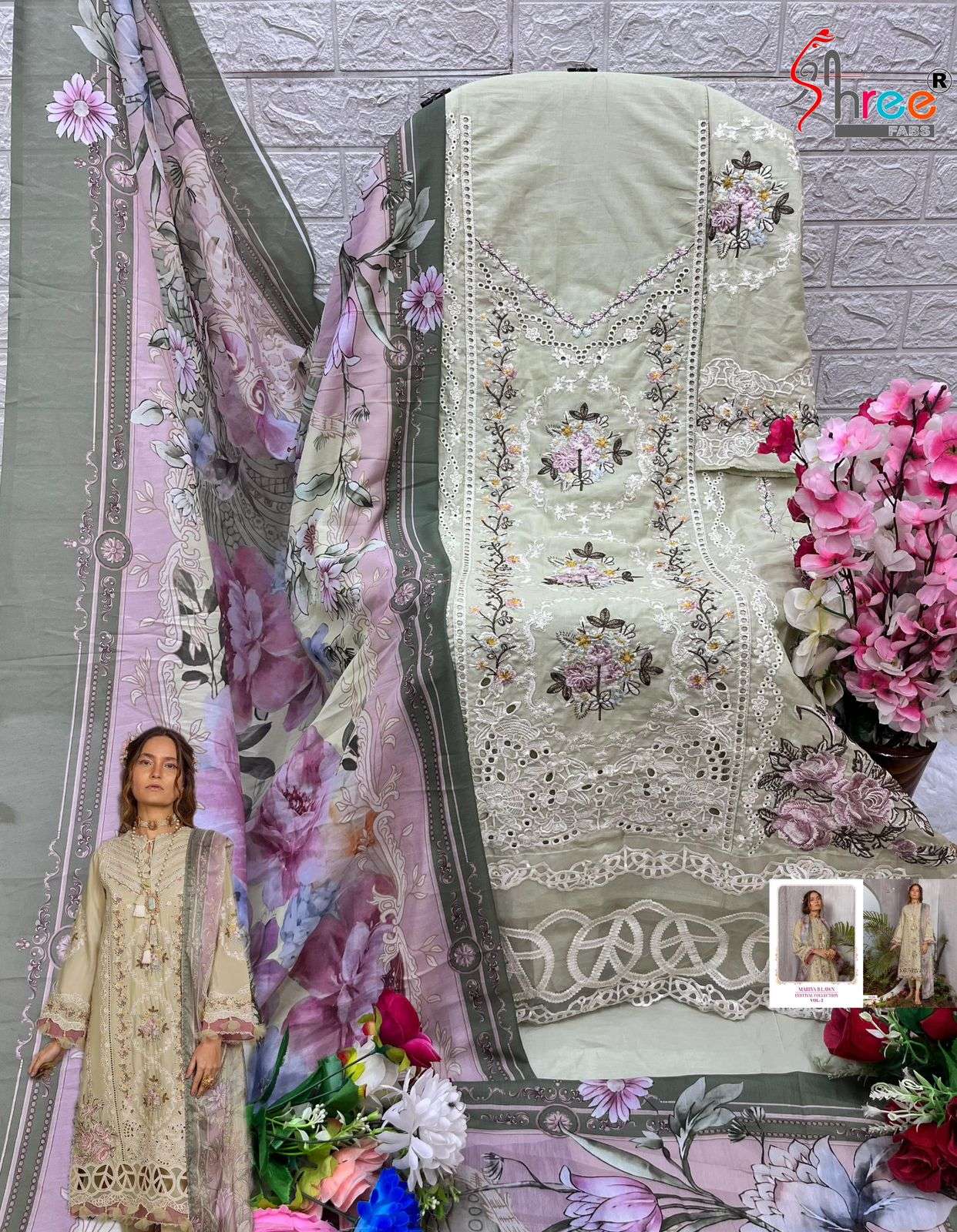 SHREE FABS MARIYA B LAWN FESTIVAL COLLECTION VOL 2