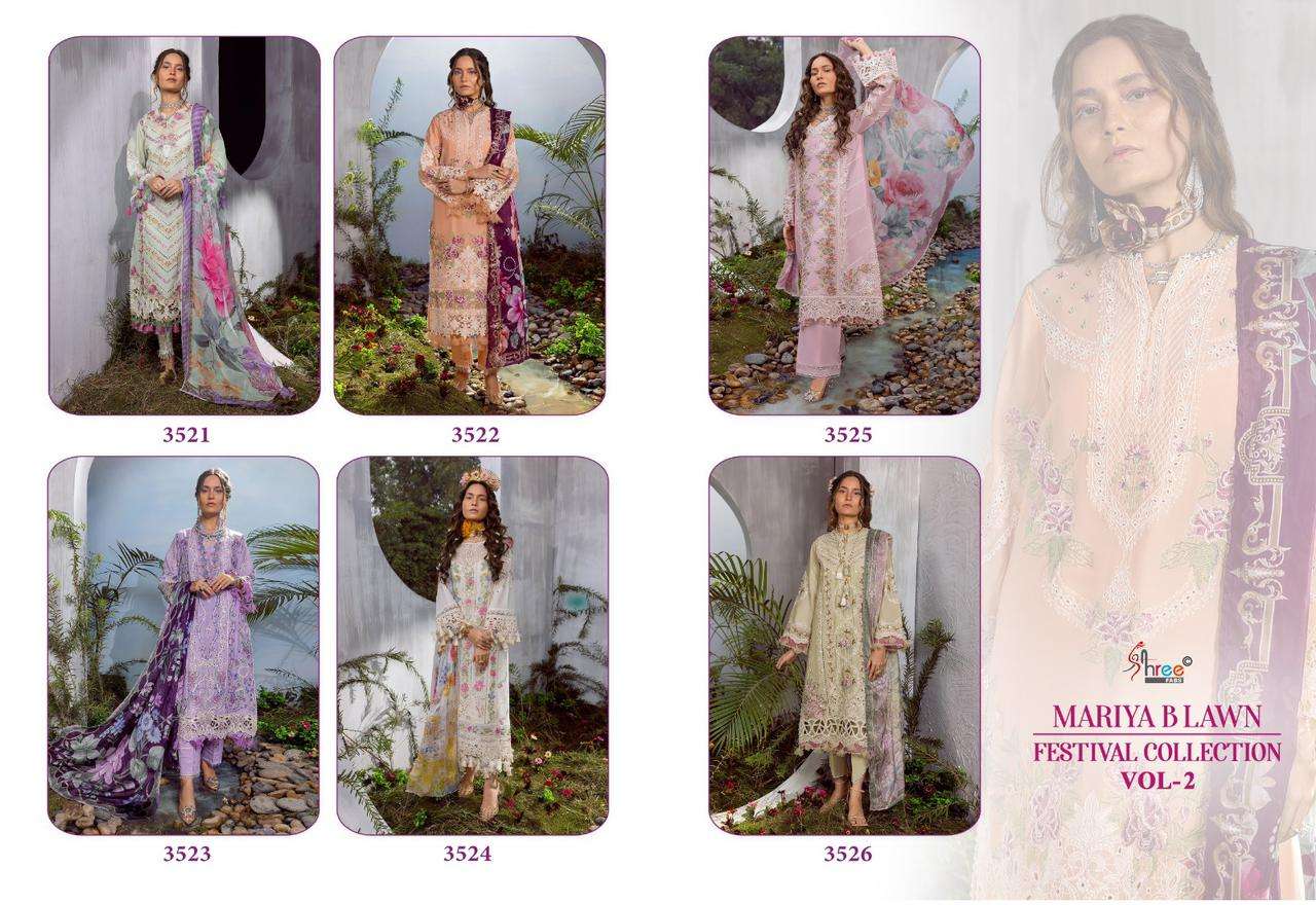 SHREE FABS MARIYA B LAWN FESTIVAL COLLECTION VOL 2