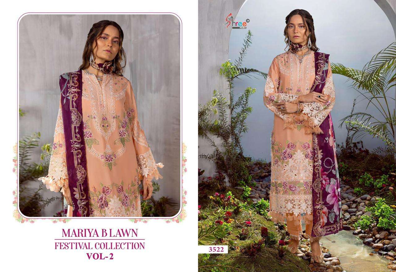 SHREE FABS MARIYA B LAWN FESTIVAL COLLECTION VOL 2
