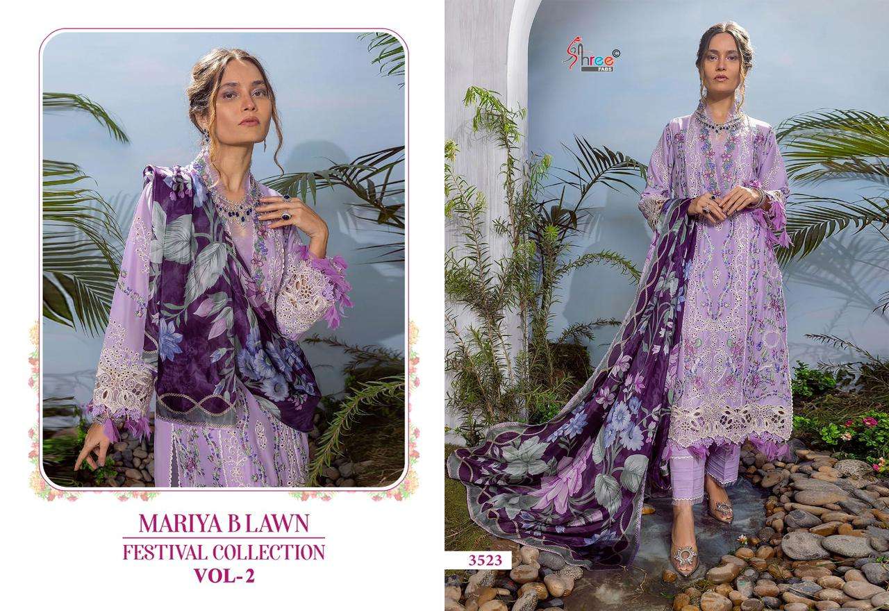 SHREE FABS MARIYA B LAWN FESTIVAL COLLECTION VOL 2