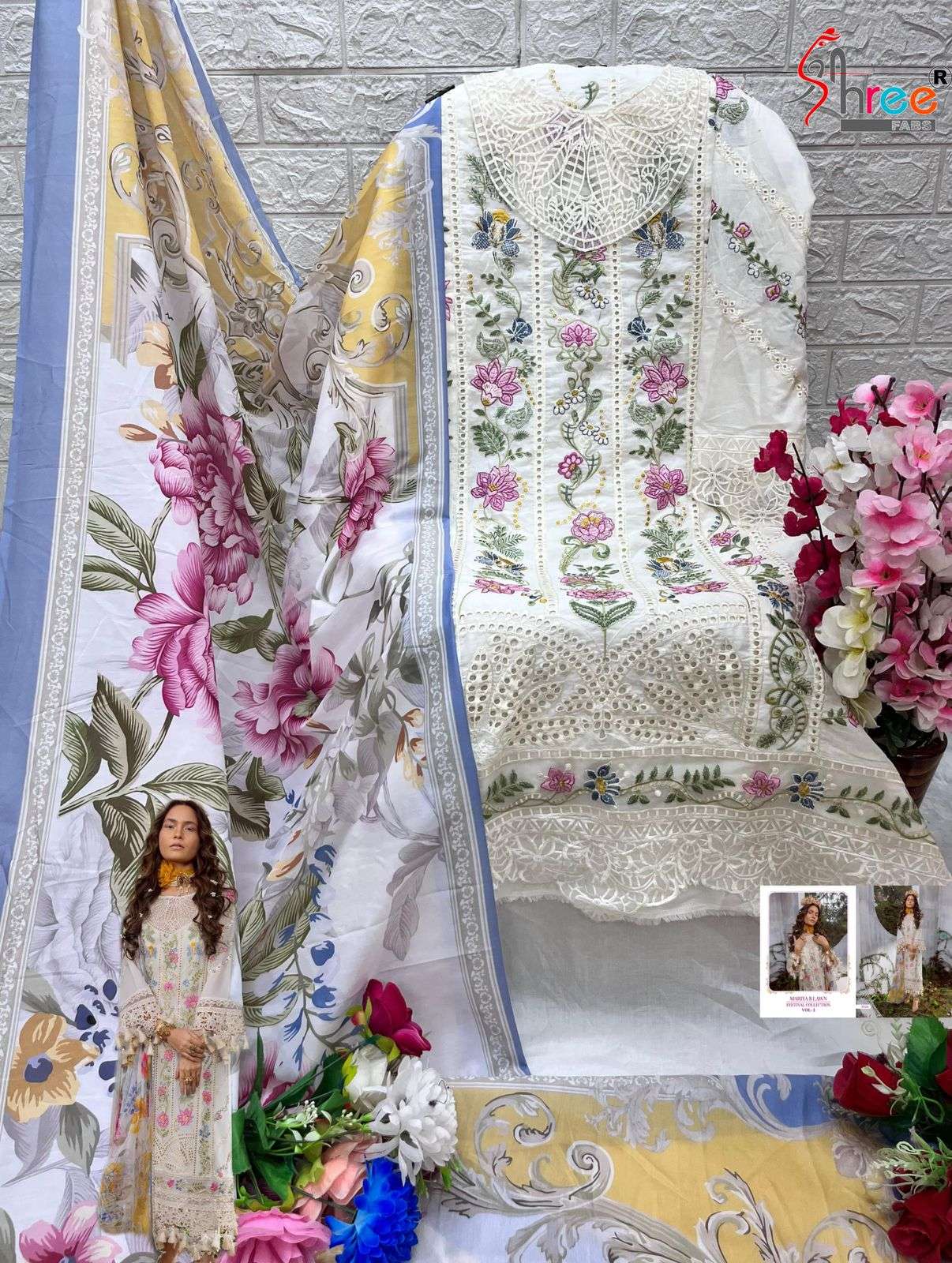 SHREE FABS MARIYA B LAWN FESTIVAL COLLECTION VOL 2