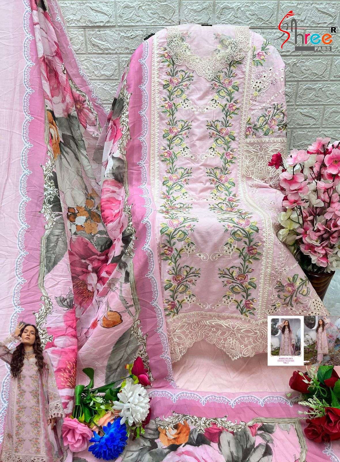 SHREE FABS MARIYA B LAWN FESTIVAL COLLECTION VOL 2