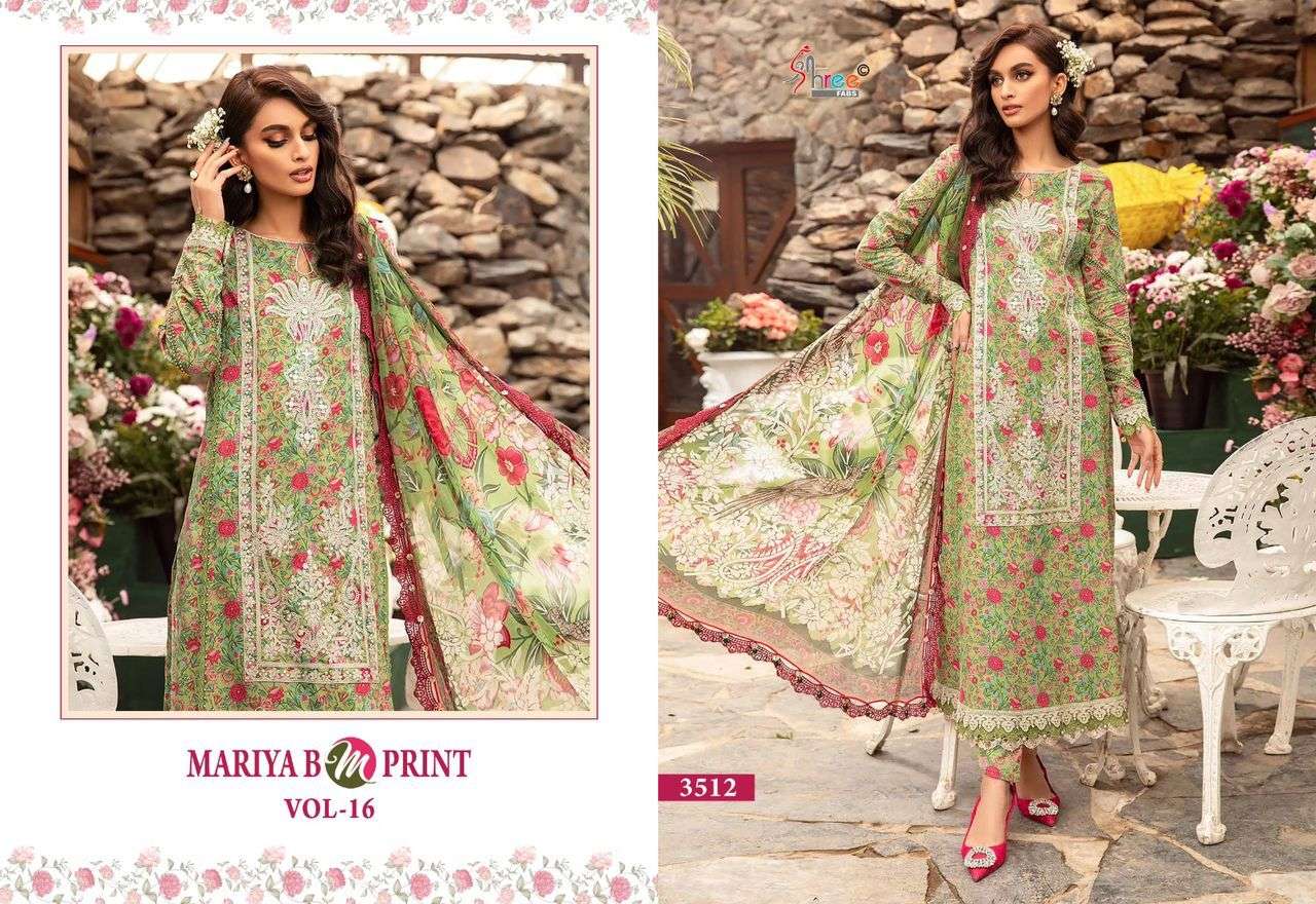 SHREE FABS MARIYA B M PRINT VOL 16