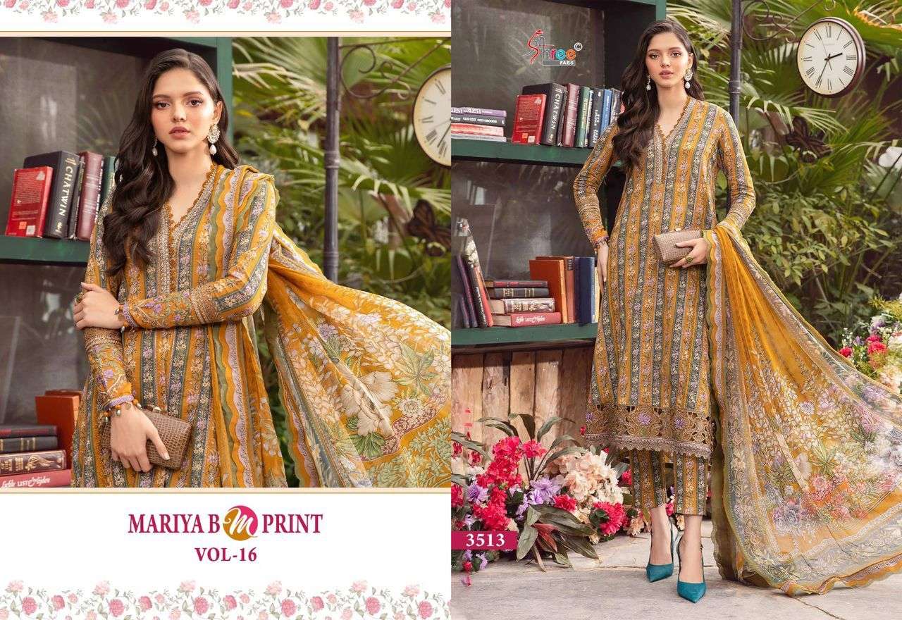 SHREE FABS MARIYA B M PRINT VOL 16