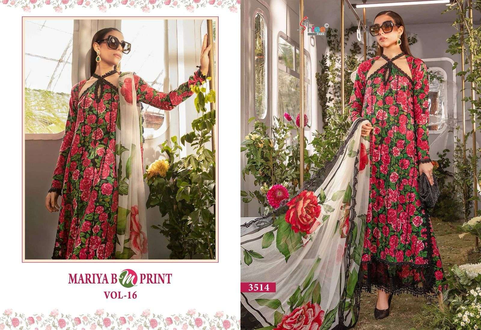 SHREE FABS MARIYA B M PRINT VOL 16