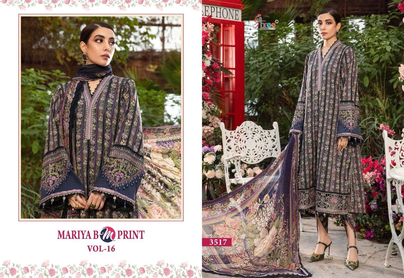 SHREE FABS MARIYA B M PRINT VOL 16