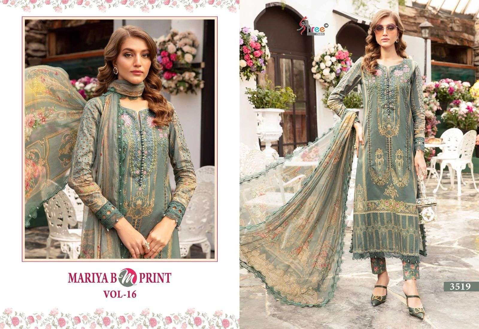 SHREE FABS MARIYA B M PRINT VOL 16