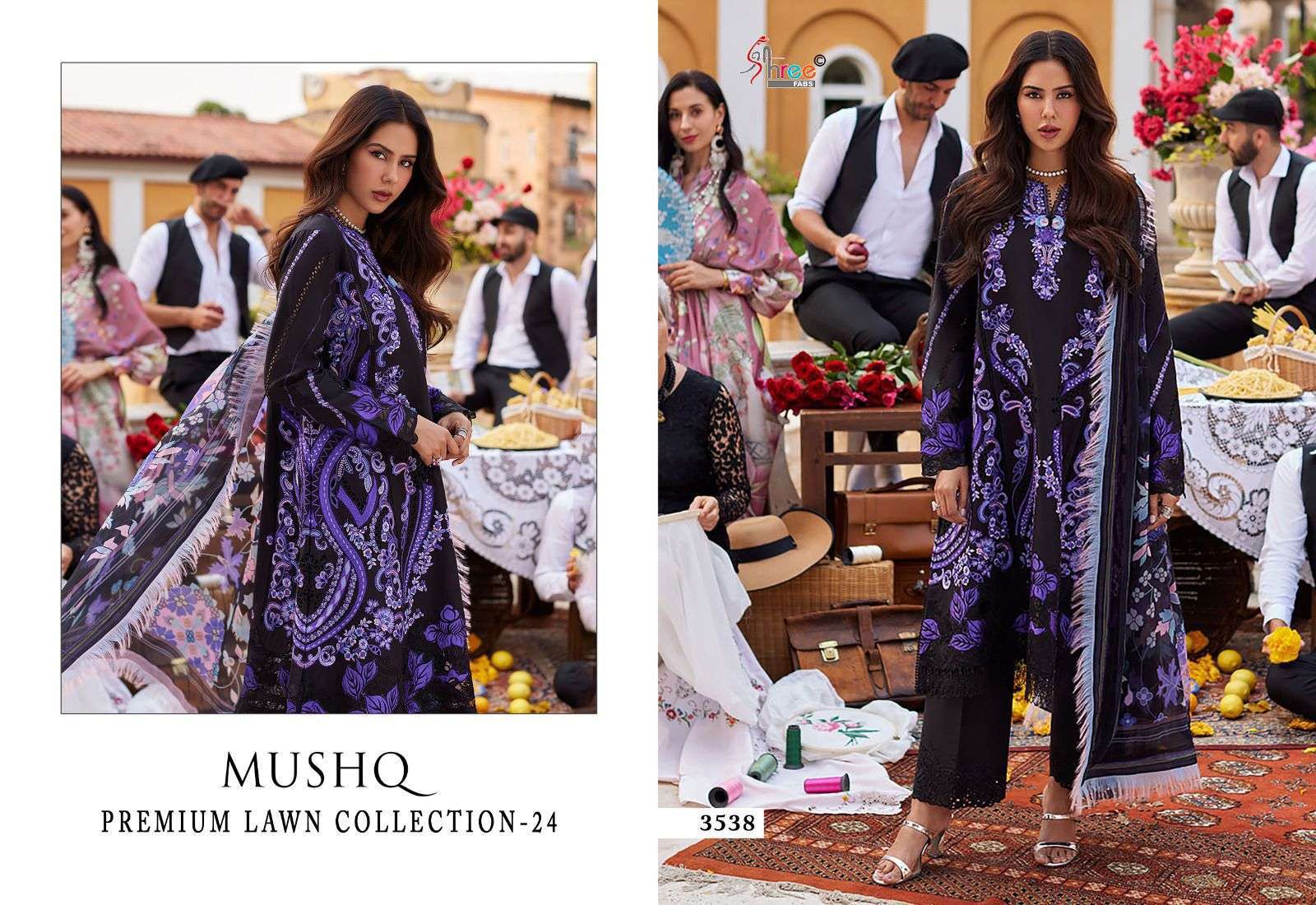 SHREE FABS MUSHQ PREMIUM LAWN COLLECTION 24