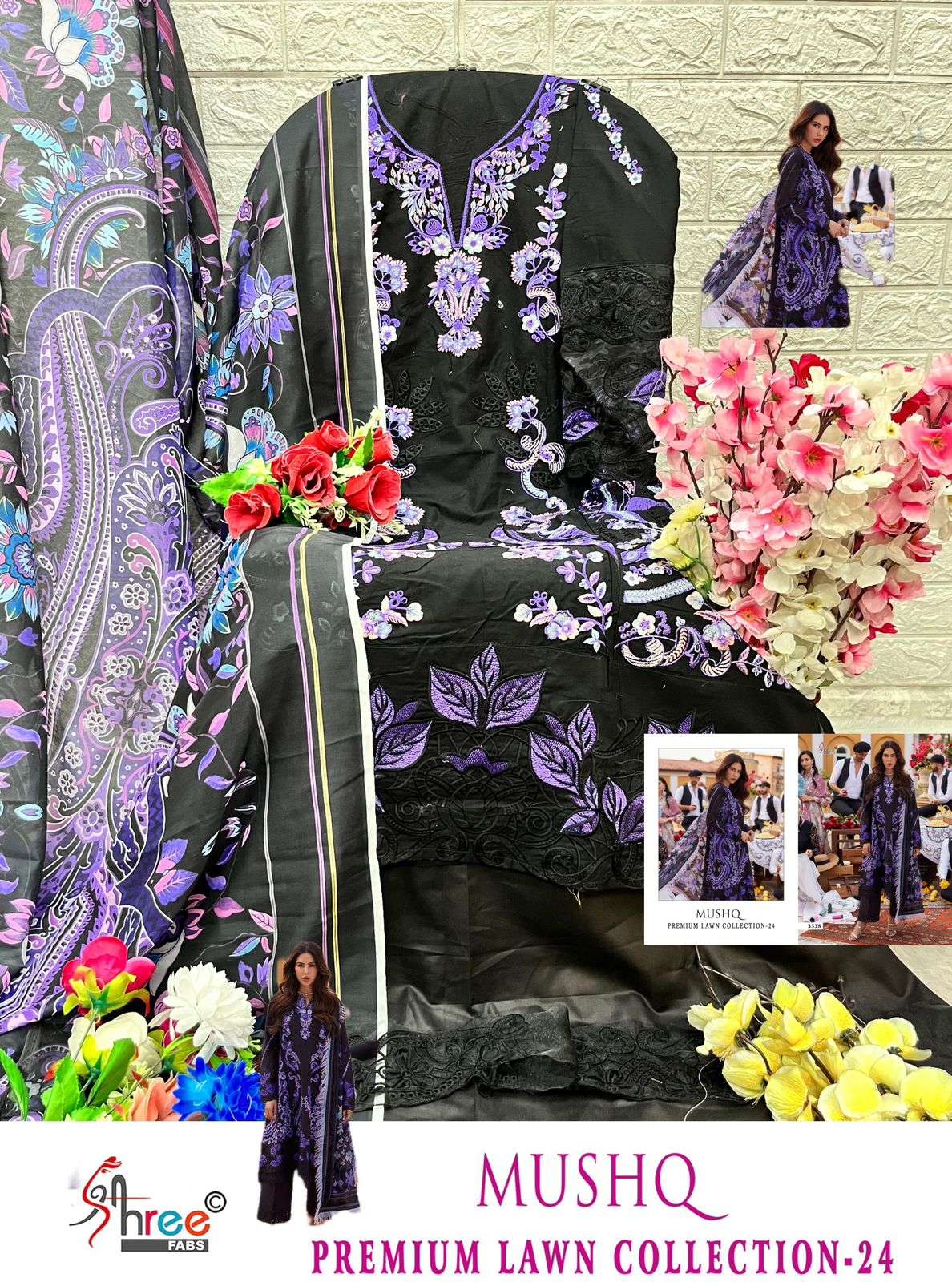 SHREE FABS MUSHQ PREMIUM LAWN COLLECTION 24