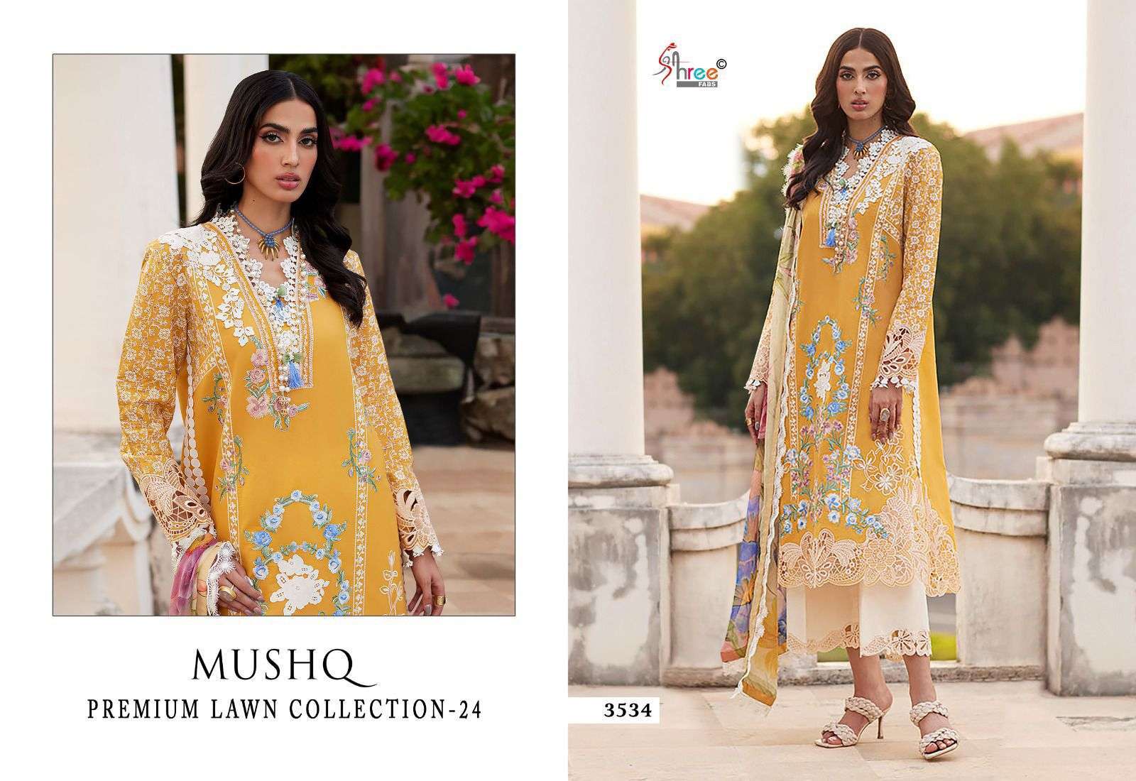 SHREE FABS MUSHQ PREMIUM LAWN COLLECTION 24