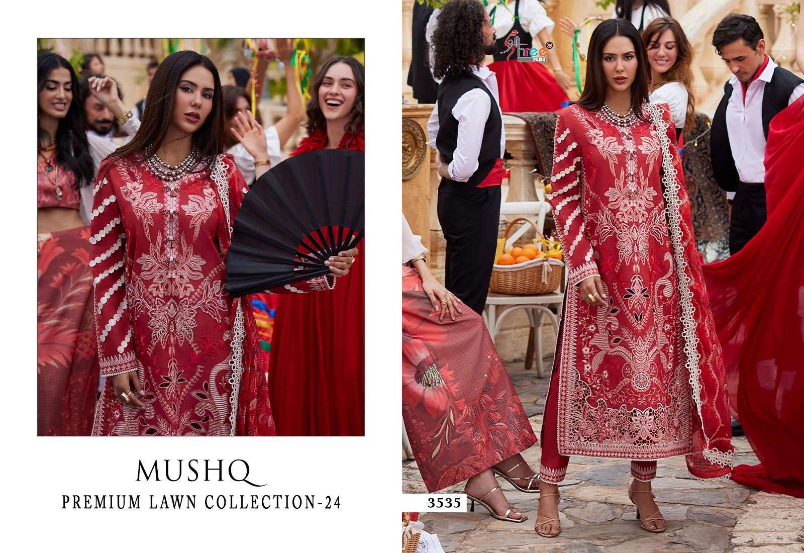 SHREE FABS MUSHQ PREMIUM LAWN COLLECTION 24