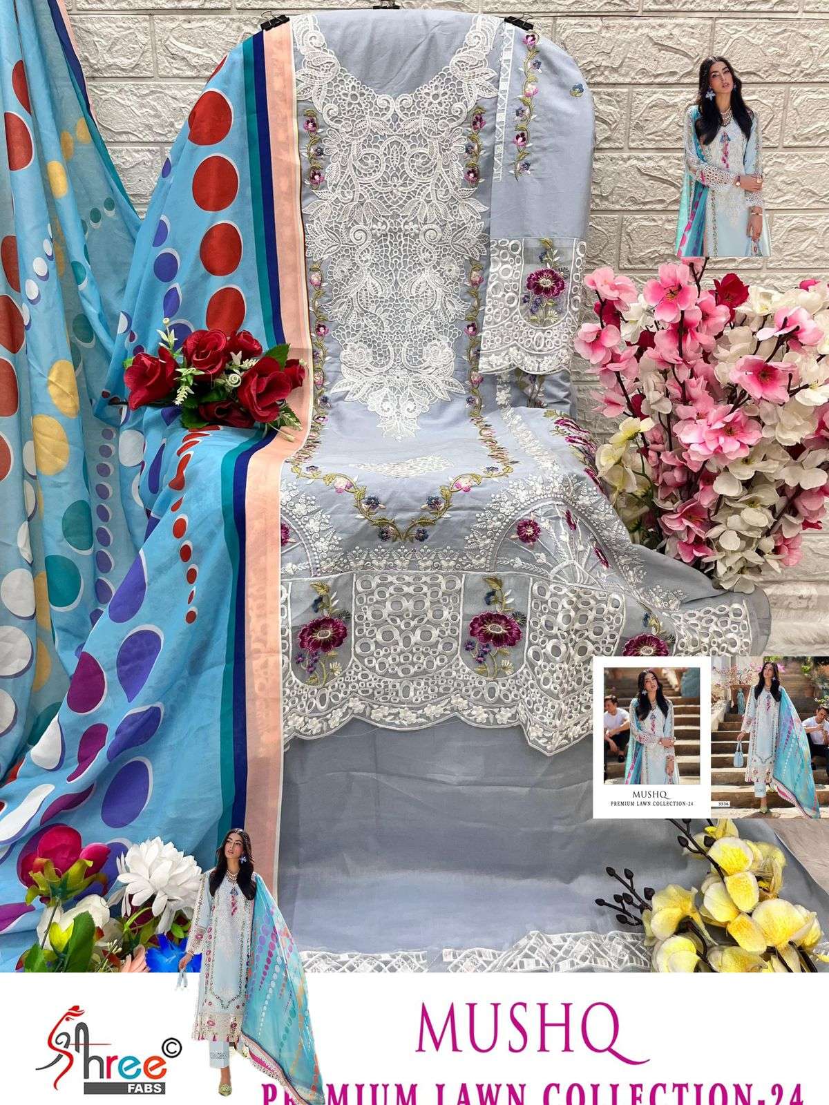 SHREE FABS MUSHQ PREMIUM LAWN COLLECTION 24
