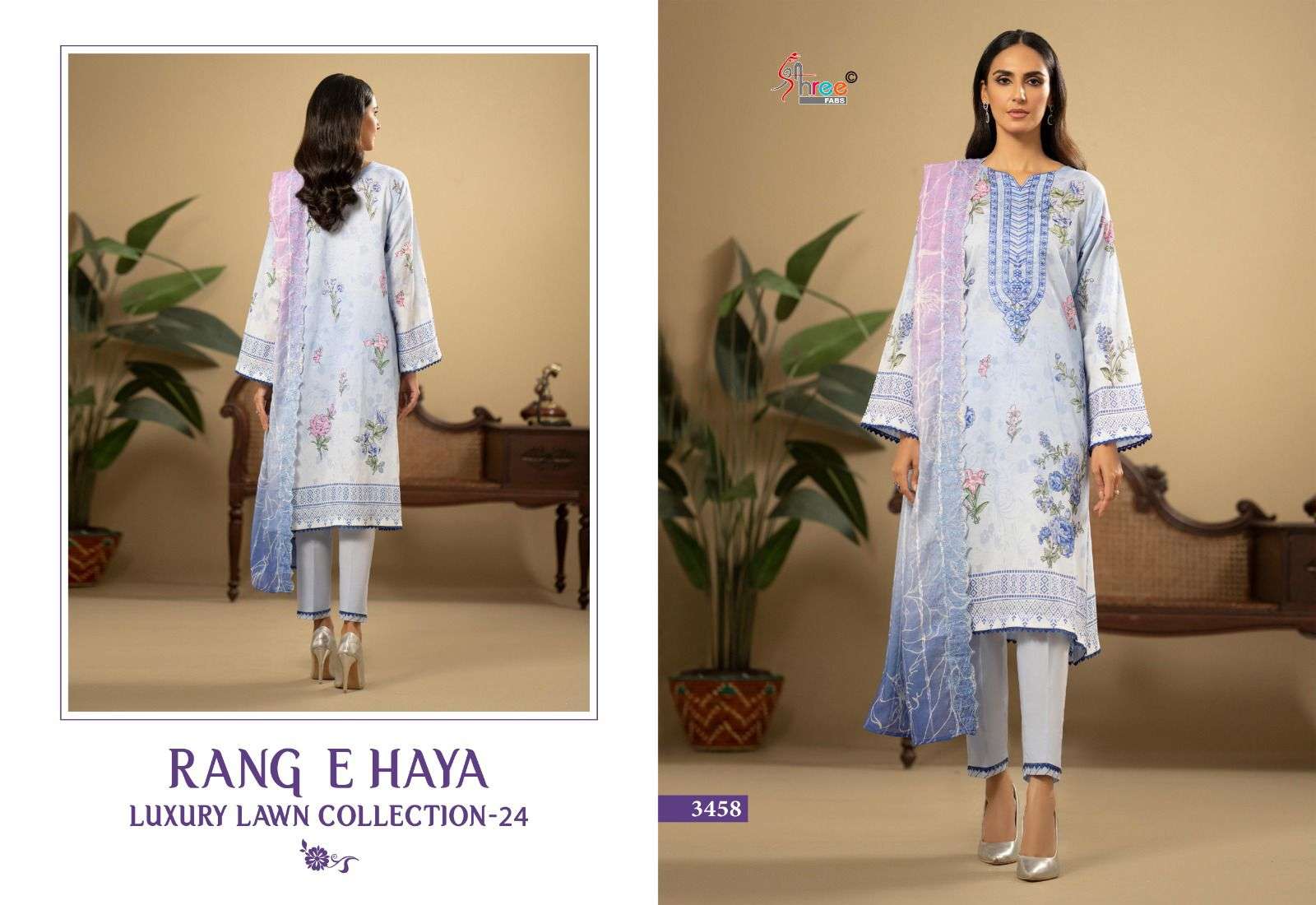 SHREE FABS RANG E HAYA LUXURY LAWN COLLECTION 24 