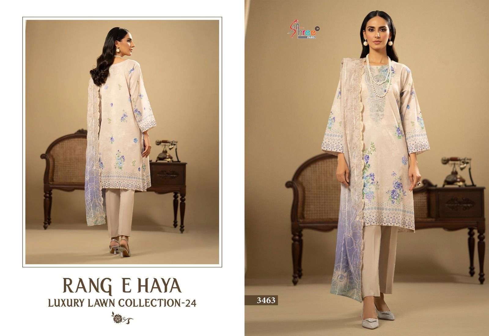SHREE FABS RANG E HAYA LUXURY LAWN COLLECTION 24 