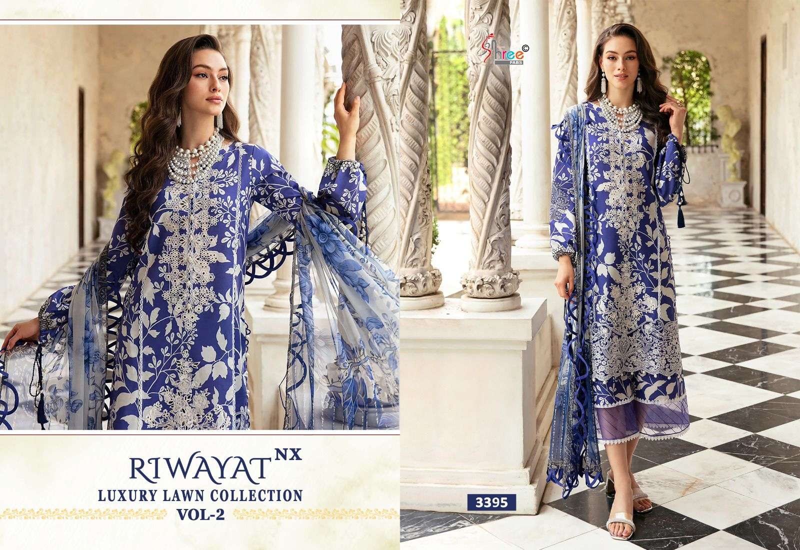 SHREE FABS RIWAYAT LUXURY LAWN COLLECTION VOL 2 NX 