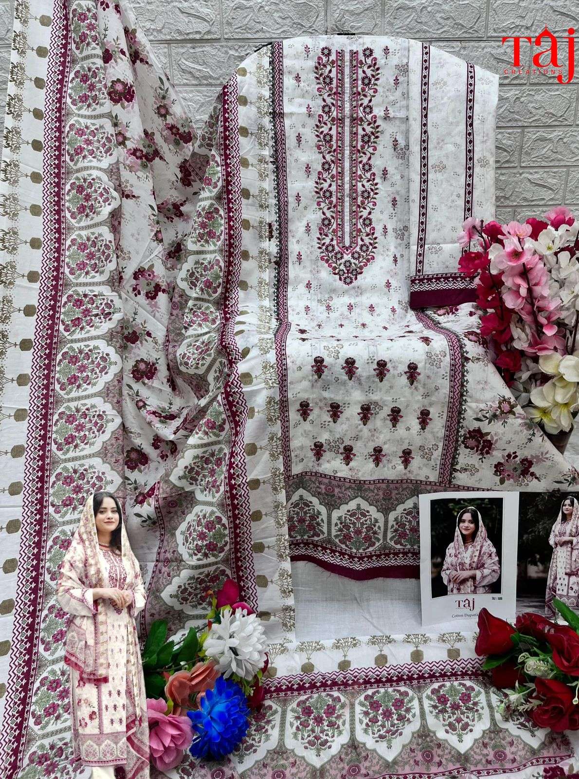 TAJ CREATION D NO 506 & 507