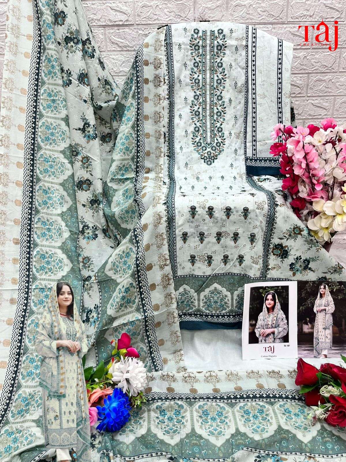 TAJ CREATION D NO 506 & 507