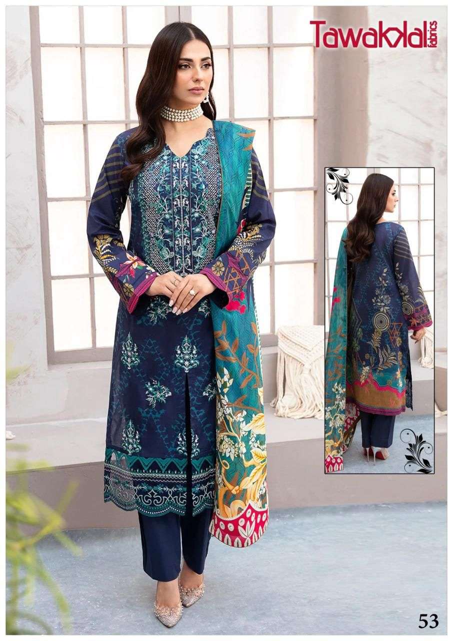 TAWAKKAL FABRICS MEHROZ LUXURY HEAVY COTTON COLLECTION VOL 6