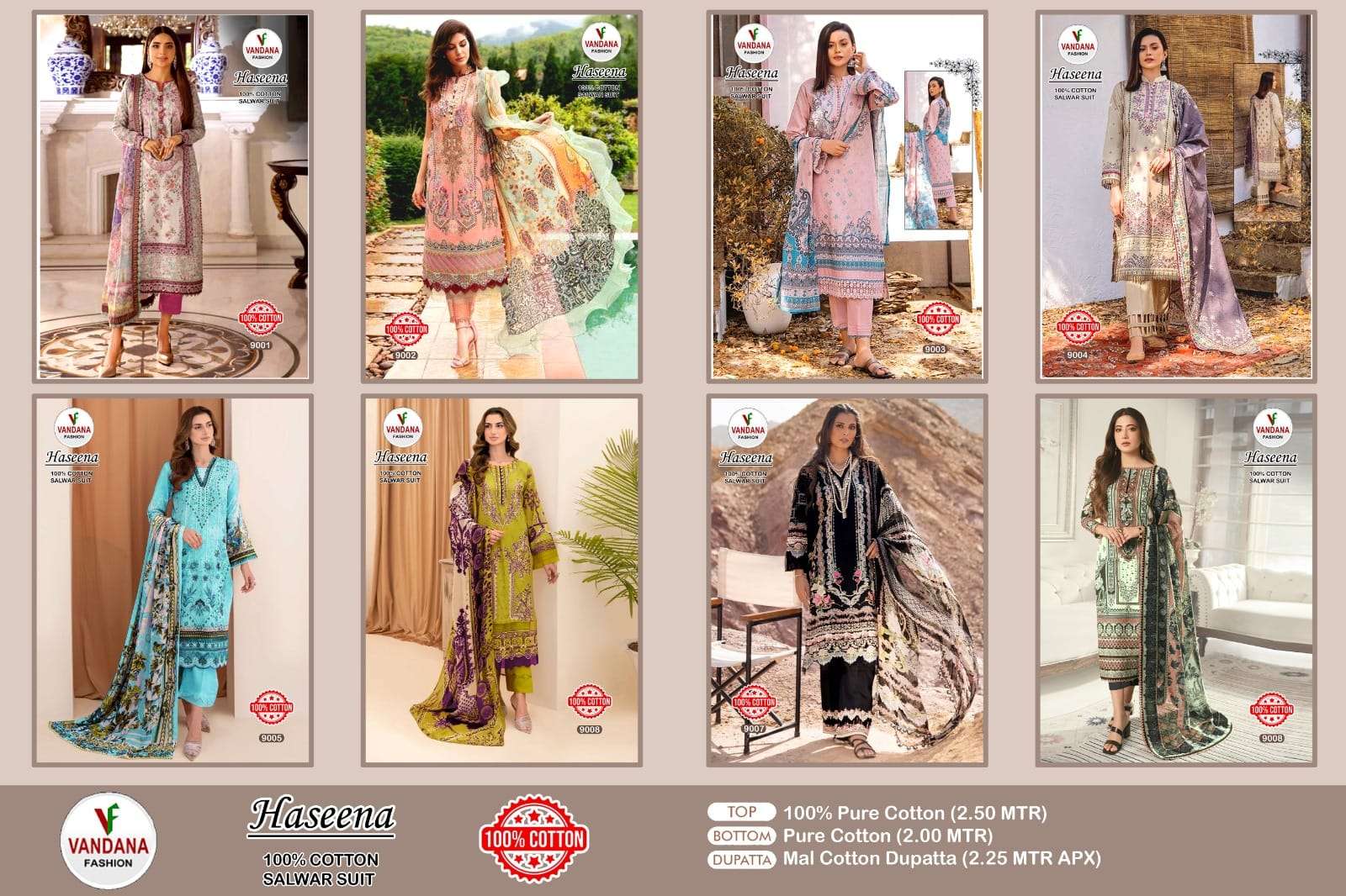 VANDANA FASHION HASEENA VOL 1