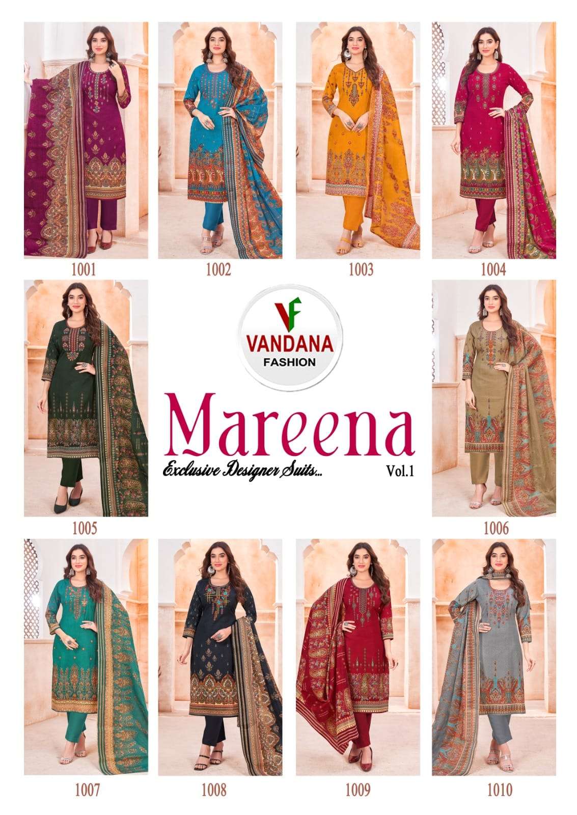 VANDANA FASHION MAREENA VOL 1